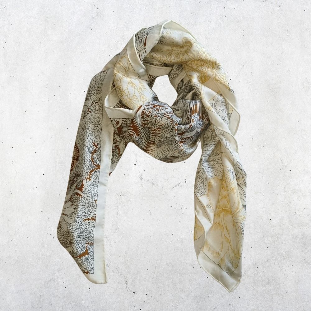 Arbor Silk-Wool Shawl | 135cm x 135cm