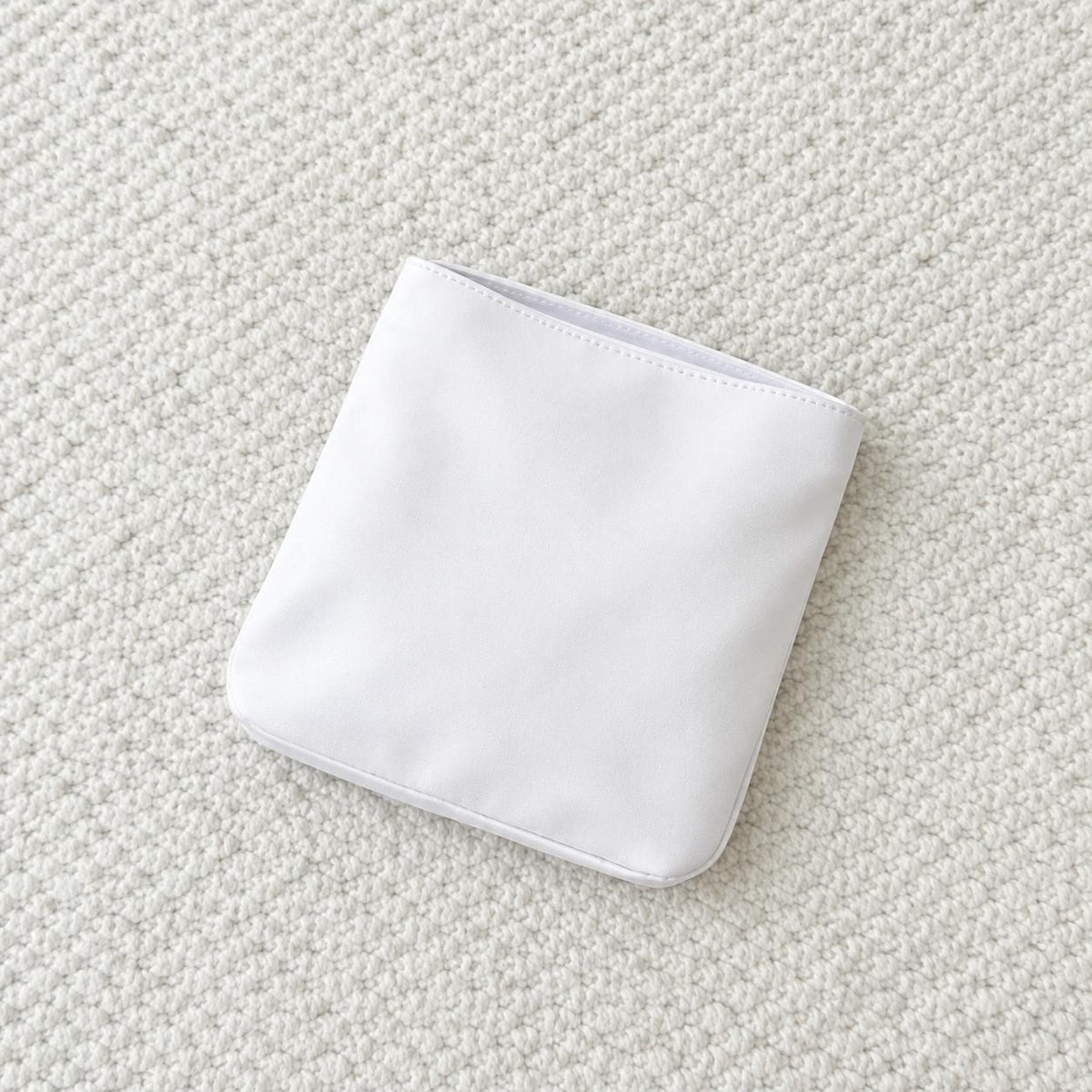 Bag organiser for Hermes Evelyne in White satin, MonBebe Singapore