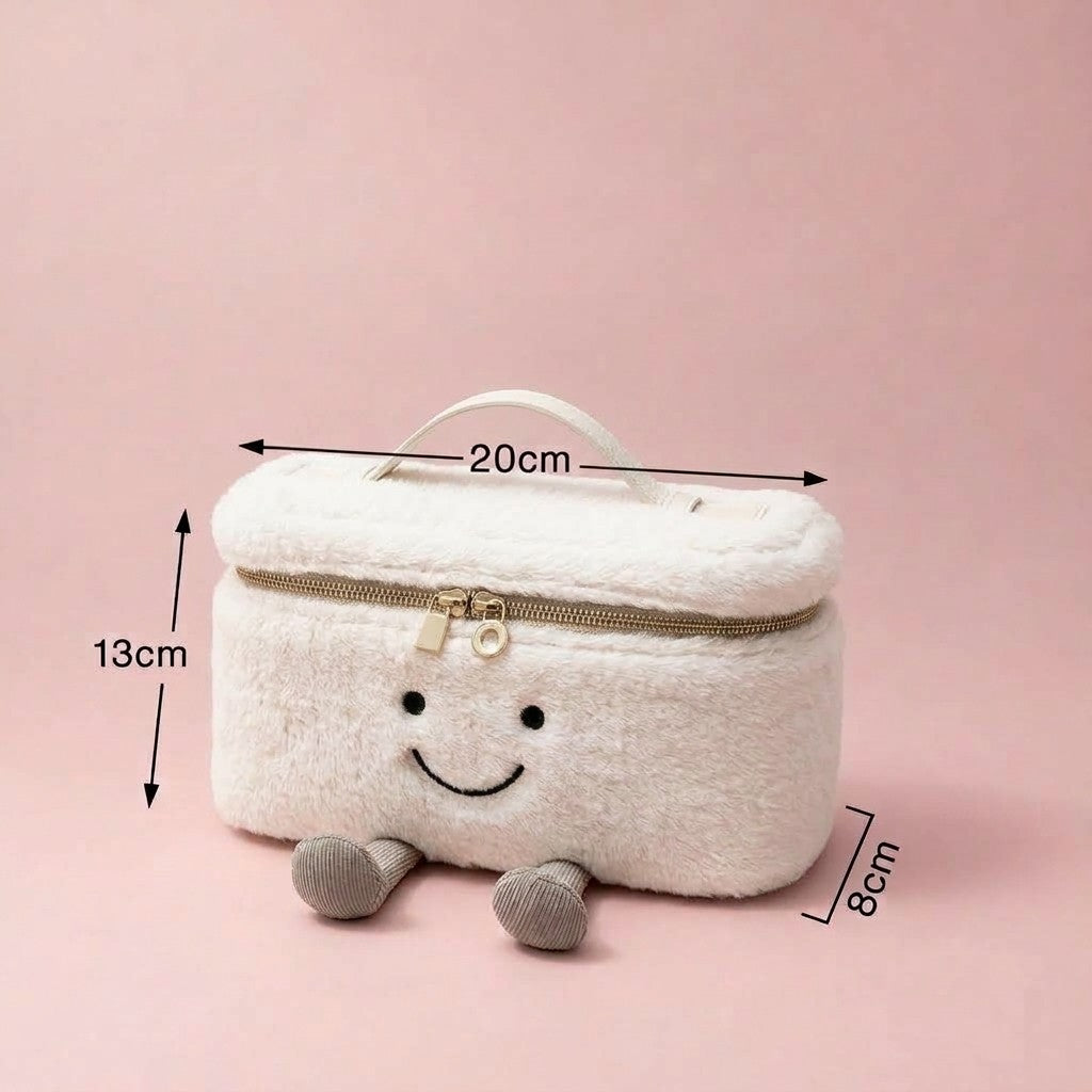 Laura Smiley bag size chart showing 20cm width, 13cm height, and 8cm depth