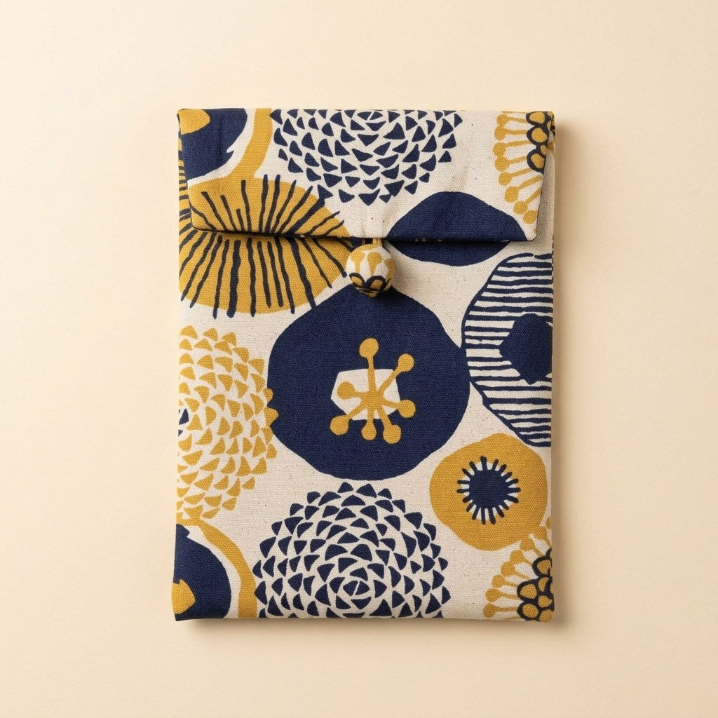 Marin custom-fit e-reader sleeve in Cosmos print, MonBebe Singapore