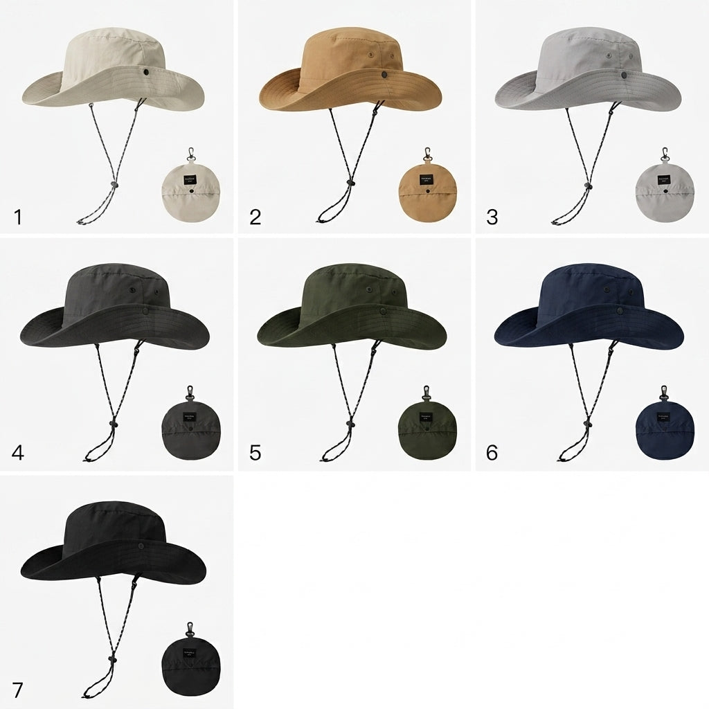 Packable UPF50+ sun hat, regular size, MonBebe Singapore